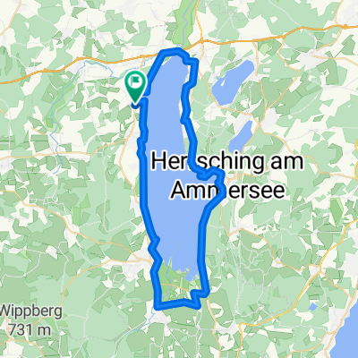 Ammerseeumrundung ab/bis Schondorf CLONED FROM ROUTE 1233571