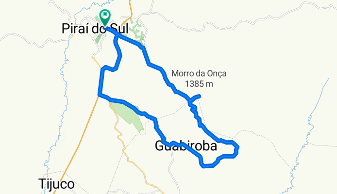Morro da Onça - FLONA Pirai do Sul