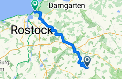 Route in der Bikemap App öffnen