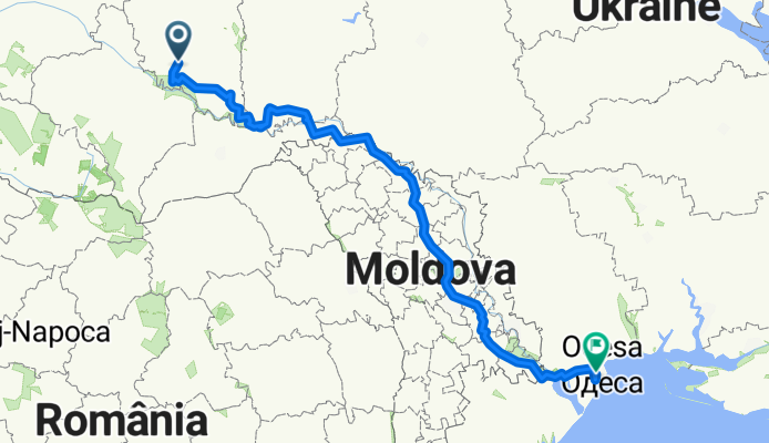 Ukraina - etap 2b - Mołdawia