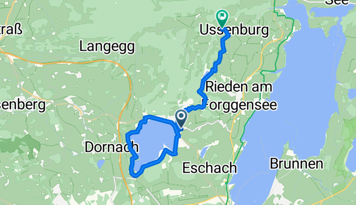 vom Forggenhof um den Hopfensee