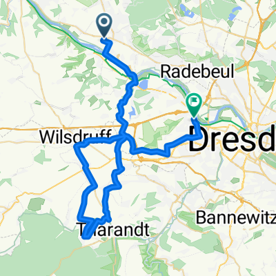 Coswig--&gt;Kurort Hartha "Löchelland"