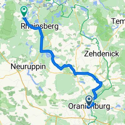 Oranienburg - Flecken Zechlin