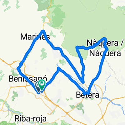 Serra per Llíria i Canteres