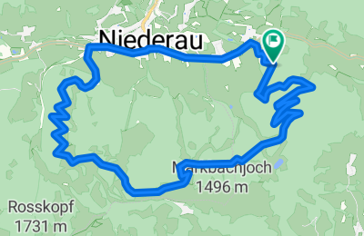 Route in der Bikemap App öffnen