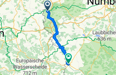 Route in der Bikemap App öffnen