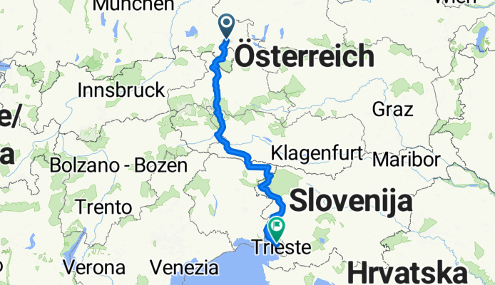 Salzburg - Trieste