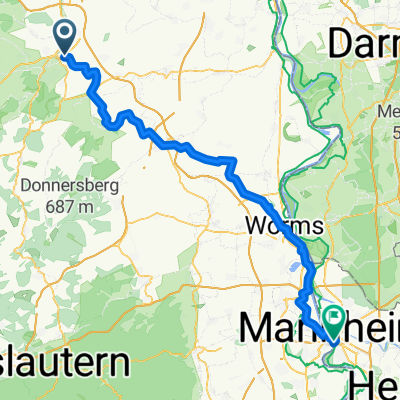Bourg-en-Bresse Tag 1 KH-Mannh. 83,6 KM
