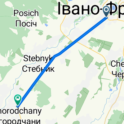 Івано-Франківськ - Богородчани