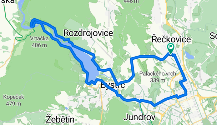 kratičká projížďka kolem brněnské přehrady