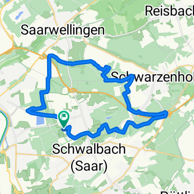Hülzweiler-Fraulautern-Schwarzenholz-Schwalbach