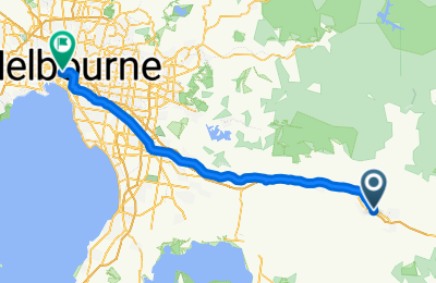Route in der Bikemap App öffnen