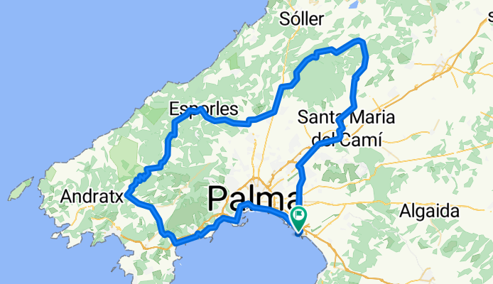 T6-Can Pastilla-Orient-Bunyola-Esporles-Calvia-Son Caliu-Palma-Can Pastilla