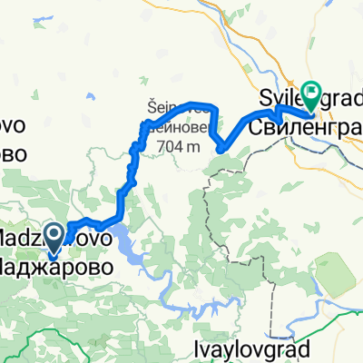 p. Madjarovo - Gluhite Kamyni - Mezek - Svilengrad