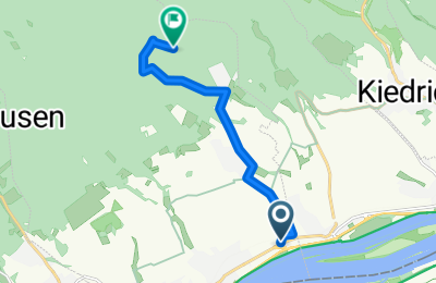 Route in der Bikemap App öffnen