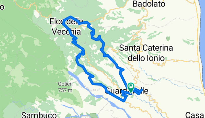 Guardavalle - casello Badolato - Elce