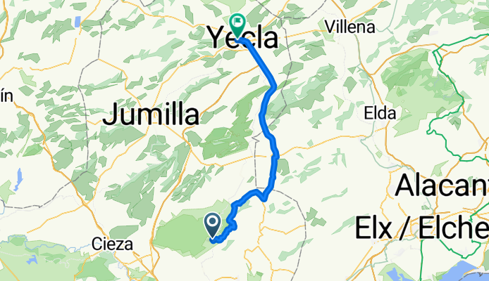 03 Camino del sureste a Santiago: 3ª etapa La Garapacha-Yecla