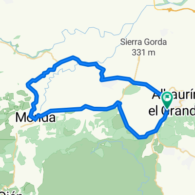 Alhaurin - Monda - Guaro - Coin - Alhaurin