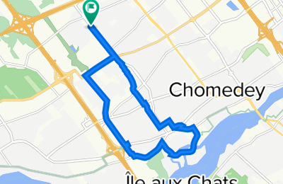 Route in der Bikemap App öffnen