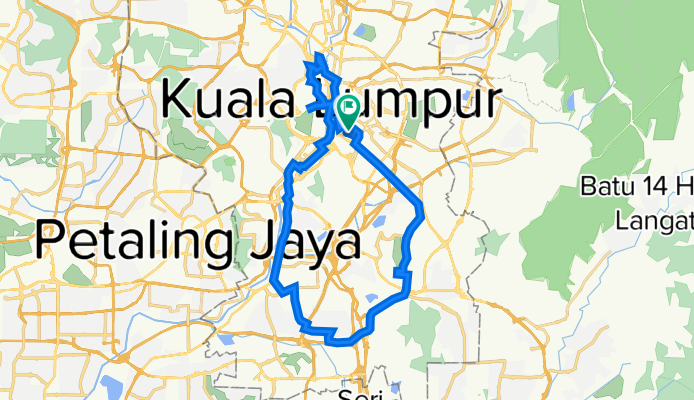 KL,OCBC route,Old Klang RD,Sri Petaling,Cheras,Loke Yew,KL