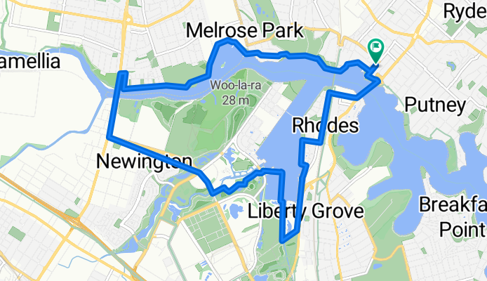 MEADOWBANK OLYMPIC PARK LOOP