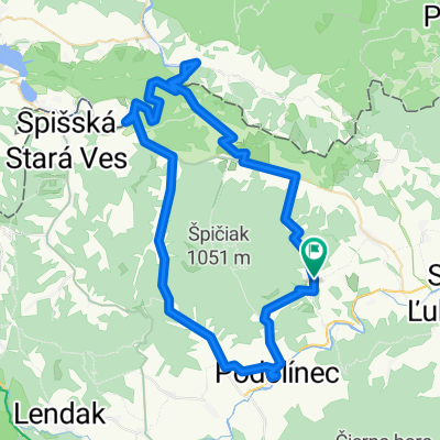 MTB Pieniny (7_2009) - Ruzbachy kupele - Stranany - Lesnica - Szczawnica - Dunajec - Haligovce - Podolinec - Ruzbachy kupele