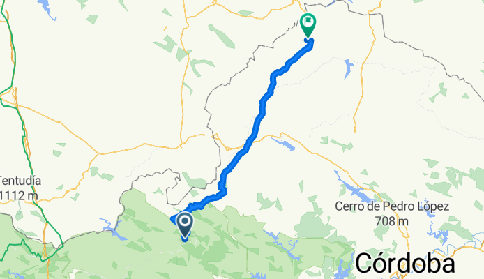 Etappe 8 Cazalla de la Sierra - Belalcazar