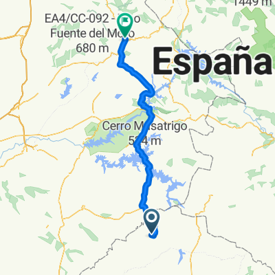 Etappe 9 Belalcazar - Guadalupe