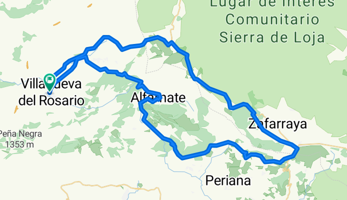 TrasAndalus Vva. del Rosario-Venta de Zafarrayas