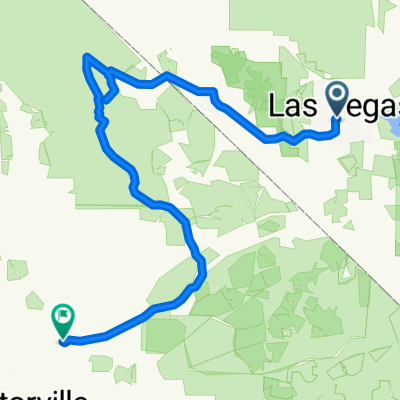 Etappe 5: Las Vegas - Barstow