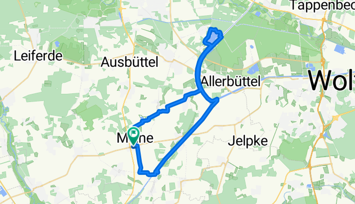 Meine-Tamkumsee über Abbesbüttel