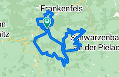 Route in der Bikemap App öffnen