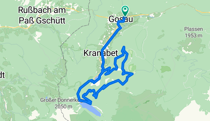 Ebenalm Loipe Gosau (sk3a)