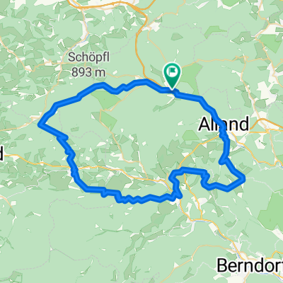 KlausenLeo - Schöpfl - Hocheck - Peilstein - Alland - KlausenLeo