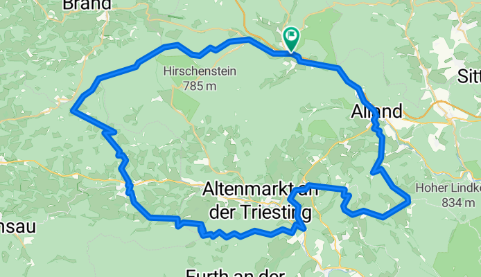 KlausenLeo - Schöpfl - Hocheck - Peilstein - Alland - KlausenLeo