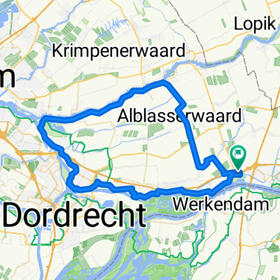 Schelluinen-Kinderdijk-Schelluinen 61,6
