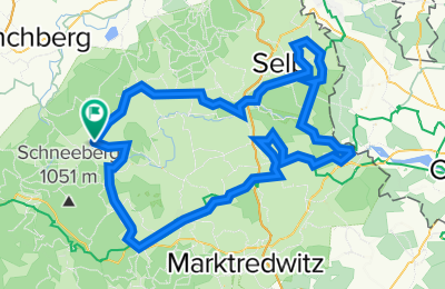Route in der Bikemap App öffnen