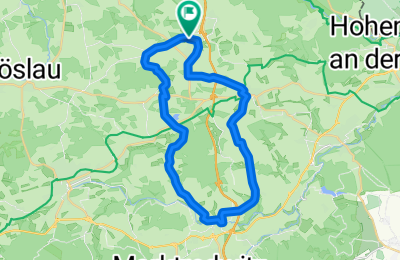 Route in der Bikemap App öffnen