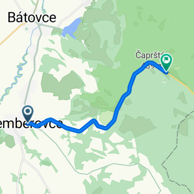 časovka do vrchu Tlstý vrch