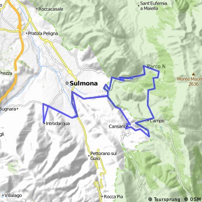 Introdacqua - Pacentro - Campo di Giove