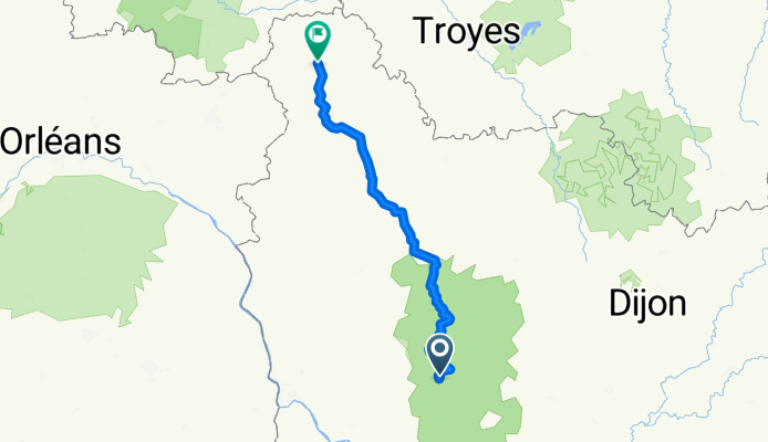  Sens - Château-Chinon 