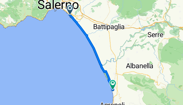 5. Etappe: Pontecagnano - Paestum