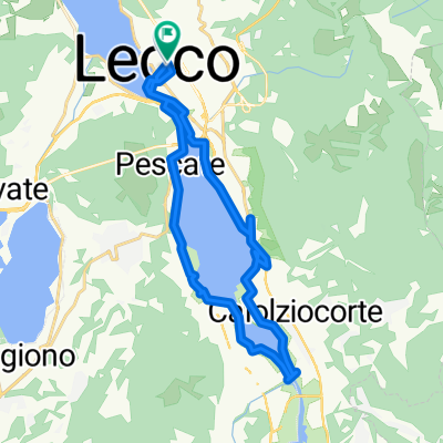 Lecco=&gt;Ponte del Lavello &amp; Back