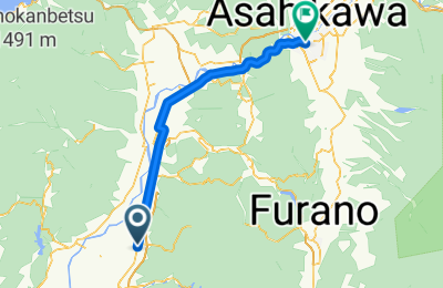 Route in der Bikemap App öffnen