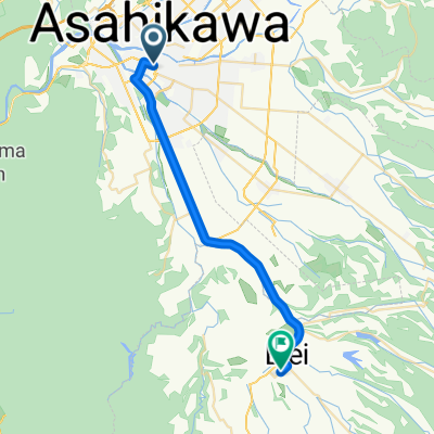 北海道單車 D4(opt.1) 旭川=&gt;美瑛 (~26K)