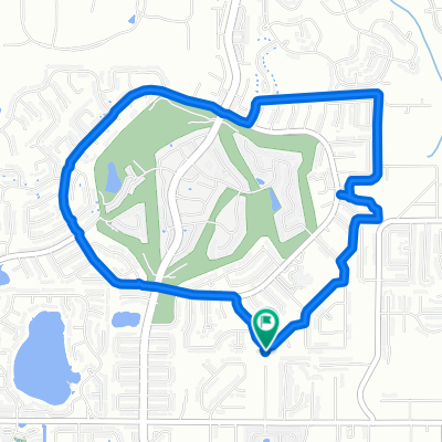 Wekiva subdivision back paths