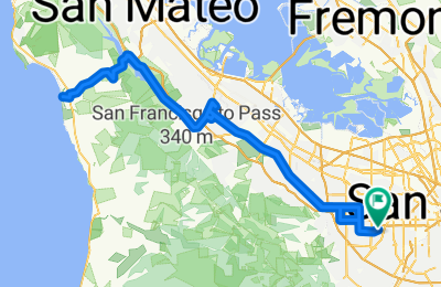 Route in der Bikemap App öffnen