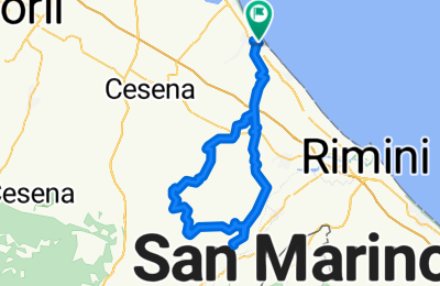 Route in der Bikemap App öffnen