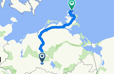 Route in der Bikemap App öffnen