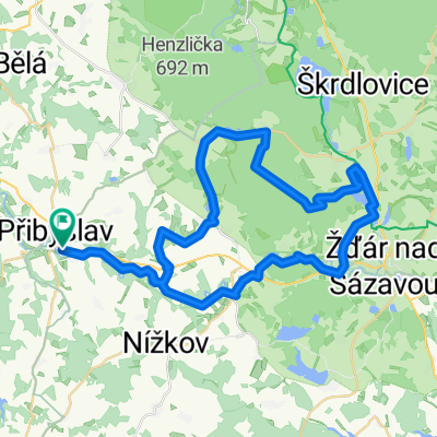 Přibyslav-Žďár-Přibyslav